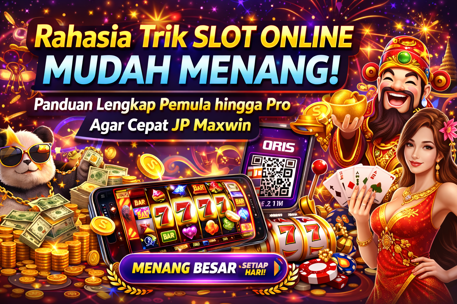 Rahasia Trik Slot Online Mudah Menang! Panduan Lengkap Pemula hingga Pro Agar Cepat JP Maxwin